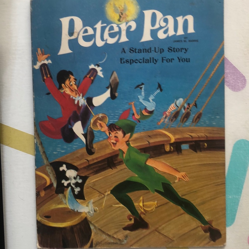 Vintage Peter Pan pop up book!